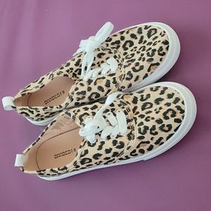 Cheetah print sneakers